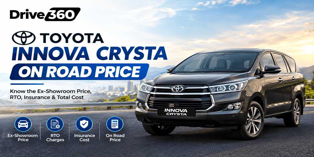 Toyota Innova Crysta On Road Price in New Delhi | 2026